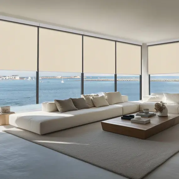Arden Motorized Blackout Roller Shades
