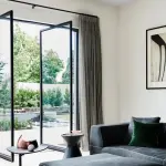 Canvas Linen Blackout Curtains Heavyweight Elegant Custom Drapes | Pleated